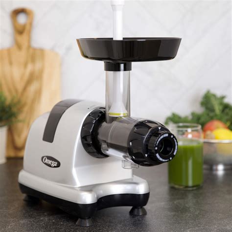 omega 8007 canada|Omega Juicer, Horizontal & Slow, Stainless Steel, 150W, 4 Cups.